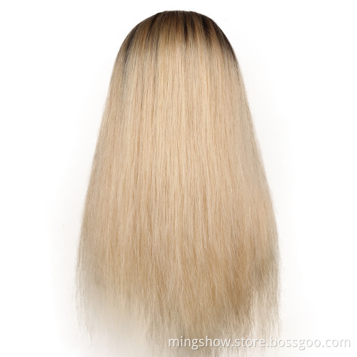mannequin with human hair training dummy head
